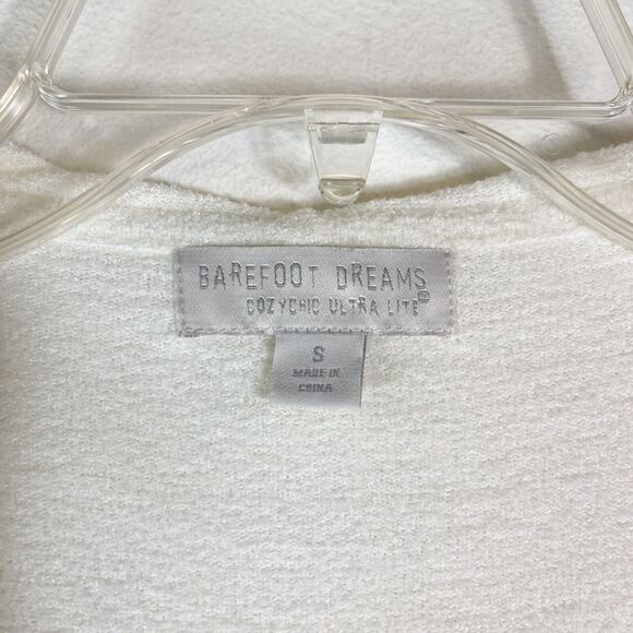 Barefoot Dreams NWOT Women's Cream Cozy Chic Ultra Lite Cardigan Sweater S - Picture 4 of 4